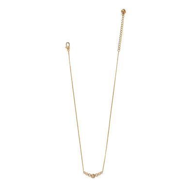 Illumina Celeste Gold Bar Necklace