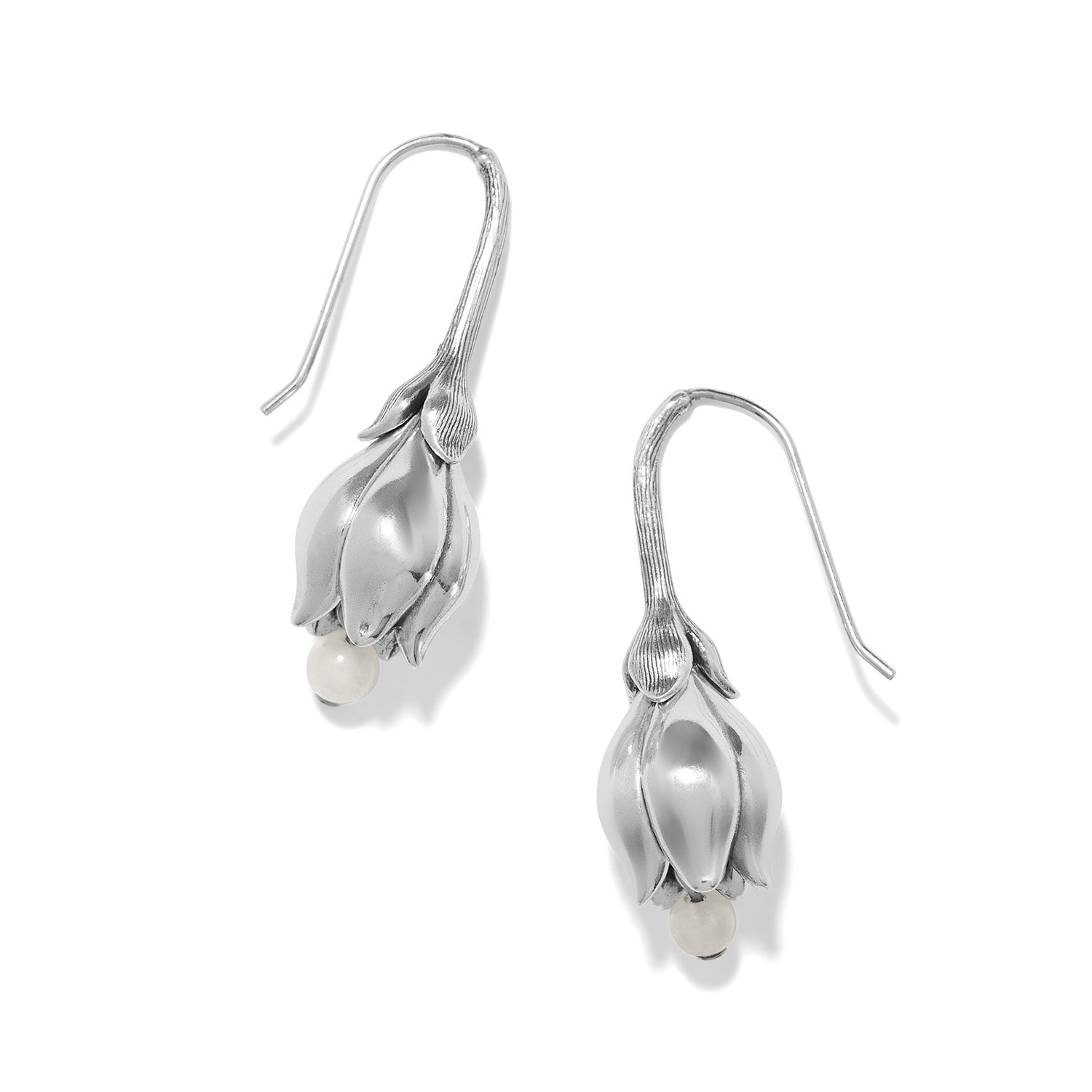 La Tulipe Petal French Wire Earrings