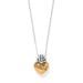 Intelrok Love Knot Heart Necklace