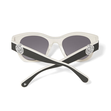 Contempo Medallion Dual Tone Sunglasses
