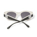 Contempo Medallion Dual Tone Sunglasses