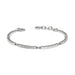 Meridian Geo Silver Bar Bracelet