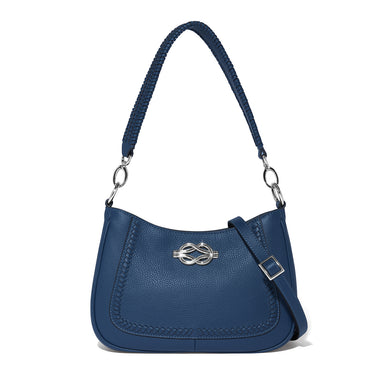 Brighton Fletcher Convertible Shoulder Bag — French Blue | Interlok Harmony Collection