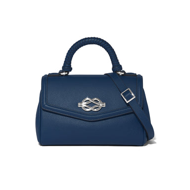 Brighton Tate Flap Satchel — French Blue | Interlok Harmony Collection
