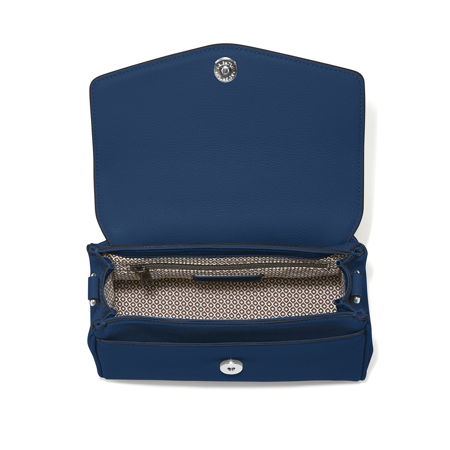 Brighton Tate Flap Satchel — French Blue | Interlok Harmony Collection