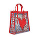 Striped Love Vinyl Tote