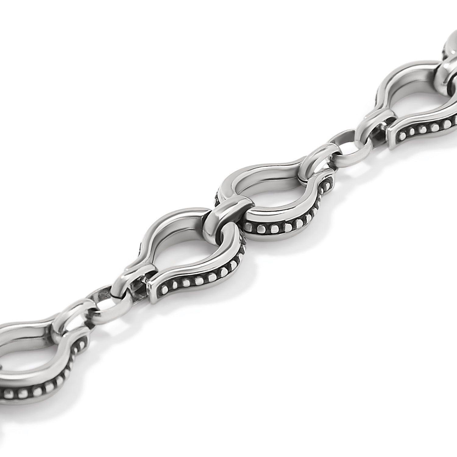 Brighton Pretty Tough Arch Bold Bracelet — Silver