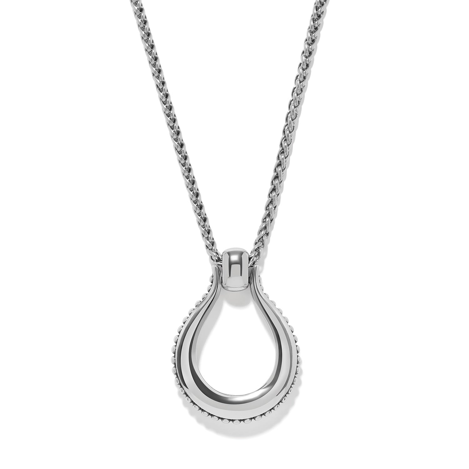 Brighton Pretty Tough Arch Bold Necklace — Silver
