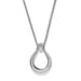 Brighton Pretty Tough Arch Bold Necklace — Silver