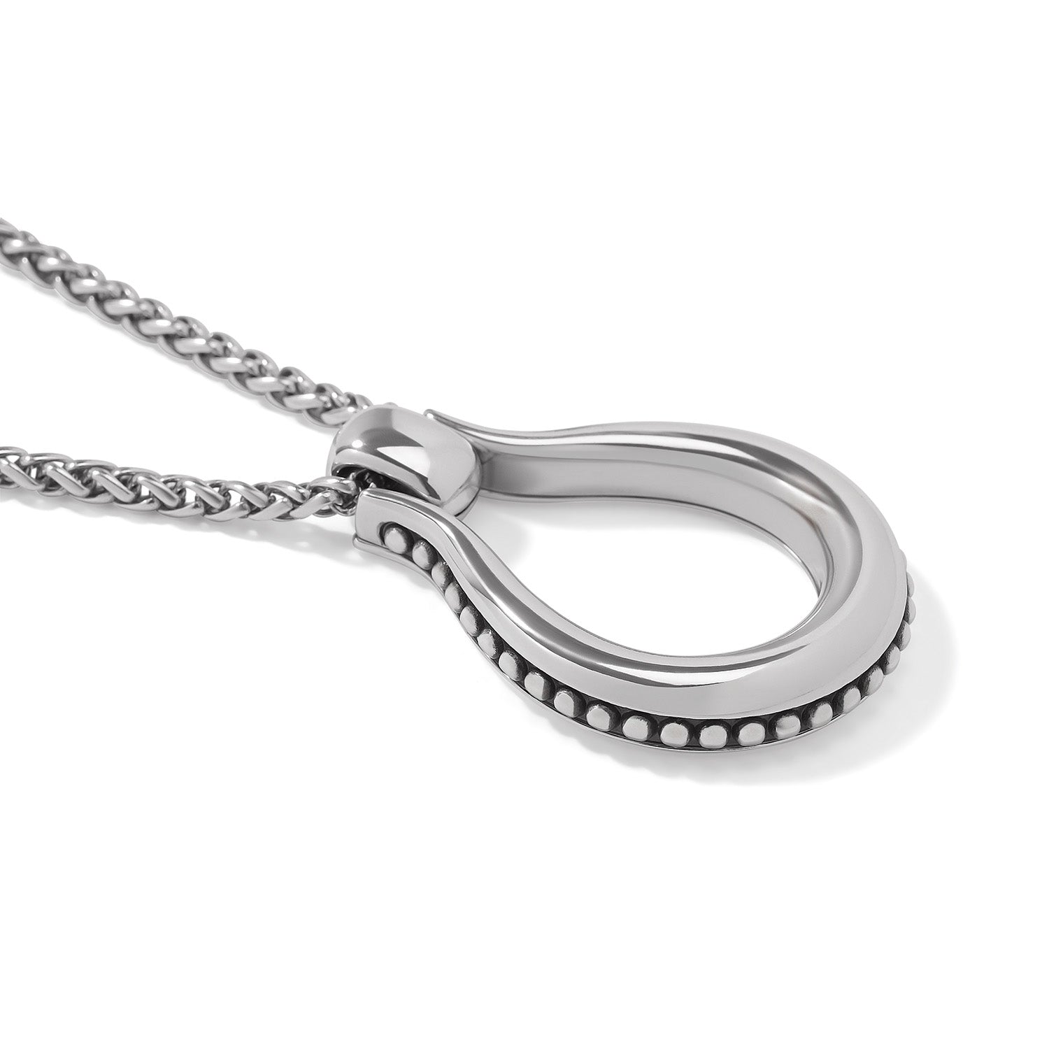 Brighton Pretty Tough Arch Bold Necklace — Silver
