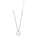 Brighton Pretty Tough Arch Bold Necklace — Silver