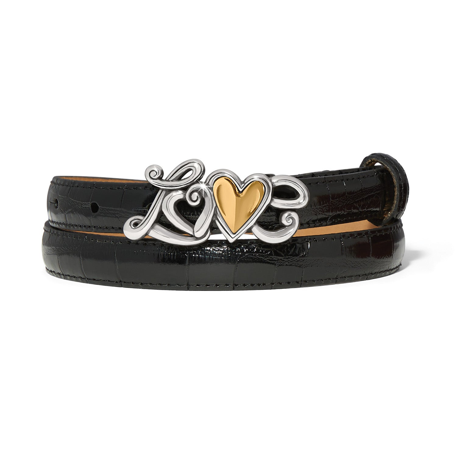 Brighton True Love Pant Belt - Black