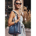 Brighton Georgia Convertible Hobo — French Blue