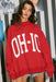 OH-IO & OH Reversible Sweatshirt - Red