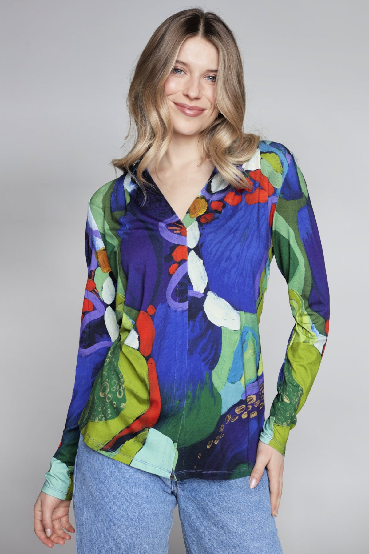 Artist Print Blouse