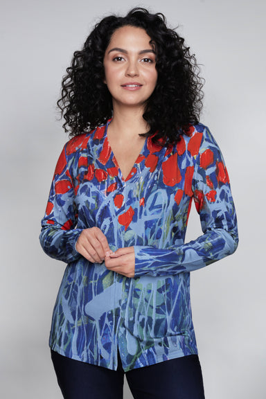 Artist Print Blouse