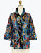 Rainbow Soutache Black Mesh Jacket