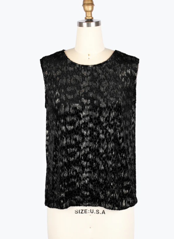 Black & Gold SparklyTwin Set