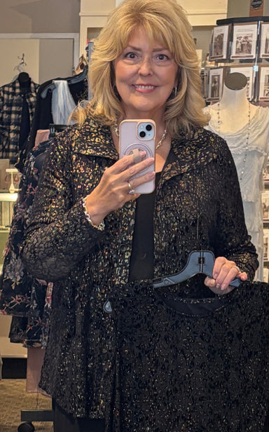 Black & Gold SparklyTwin Set