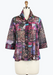 Multi Print Wire Collar Jacket