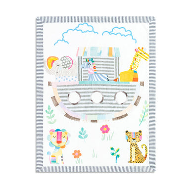 Noah's Ark Blanket 30" X 40"