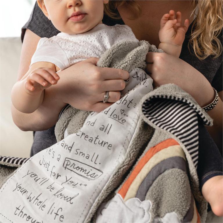 Noah's Ark Blanket 30" X 40"