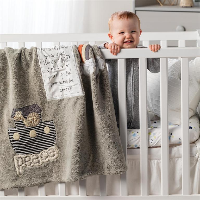 Noah's Ark Blanket 30" X 40"