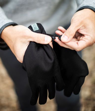 Gray Thermatech Gloves