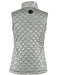 Silver Reversible Quilted Vest