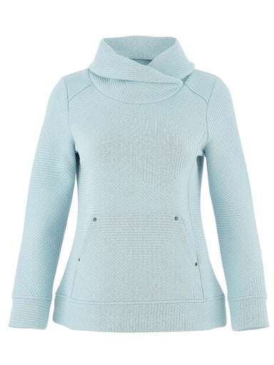 Seafoam Graphic Lines Pocket Tunic