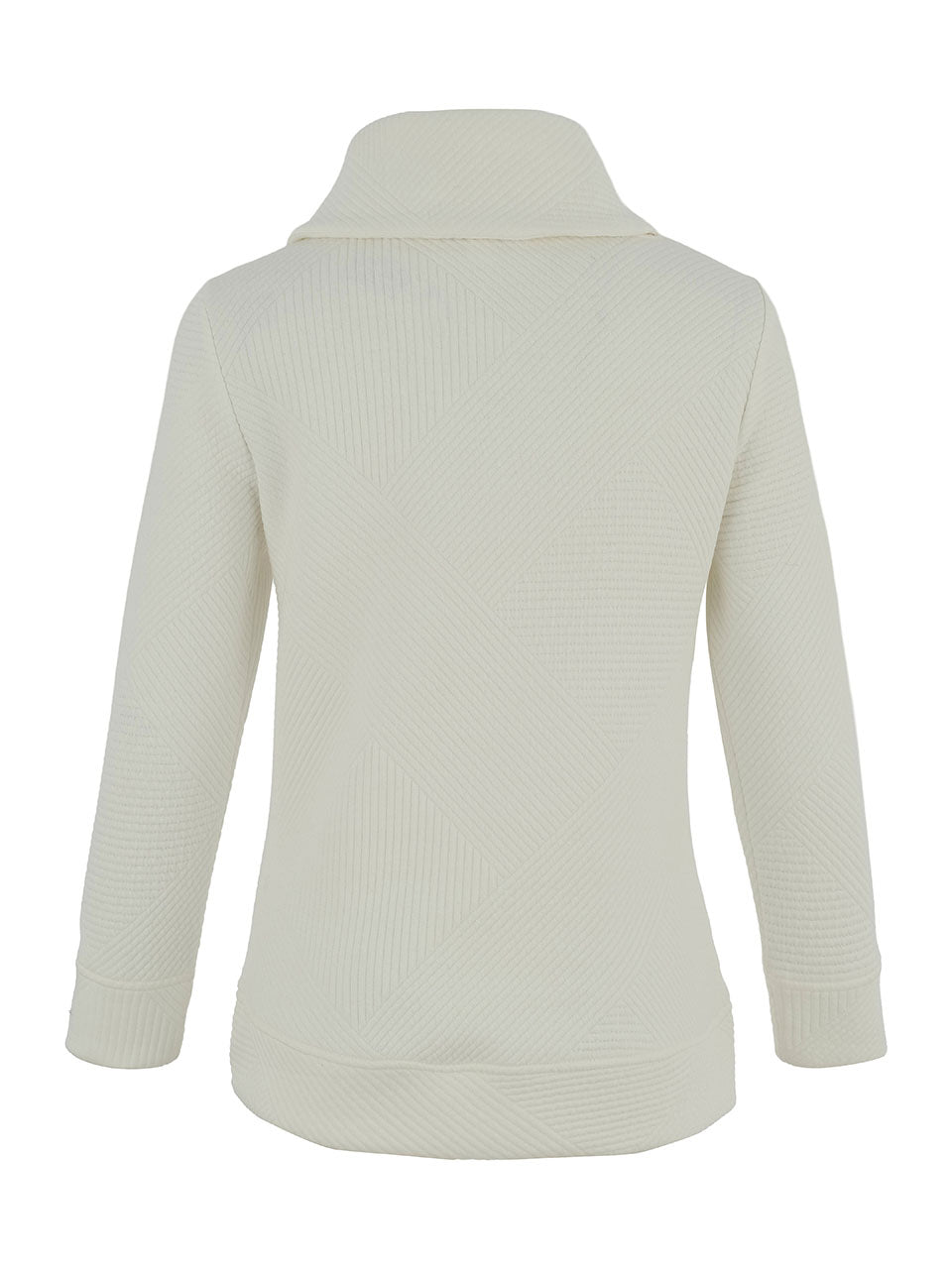 Off White Graphic Lines Pocket Tunic