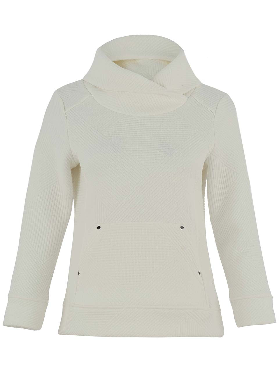 Off White Graphic Lines Pocket Tunic