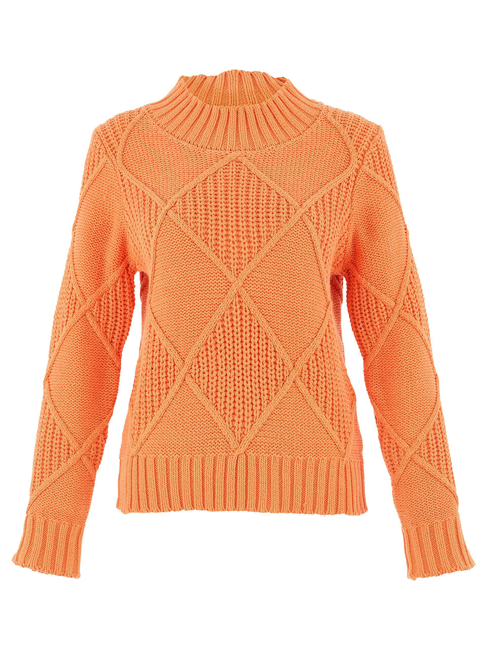 Pumpkin Cotton Blend Sweater