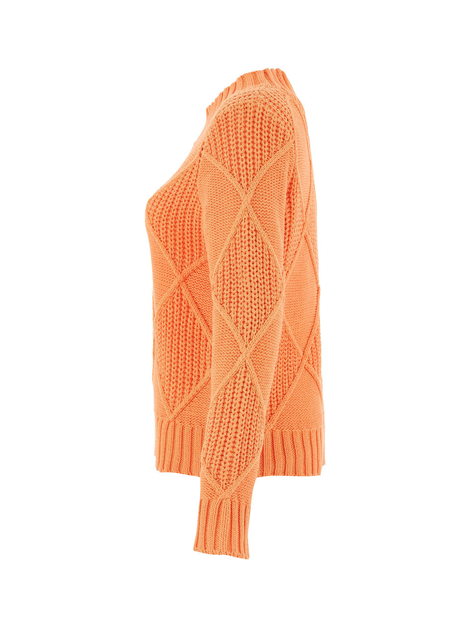 Pumpkin Cotton Blend Sweater