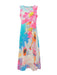 V-neck Impressionist Dress