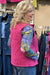 Escape by Habitat Wave Pattern Quilted Vest — Fuchsia