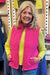 Escape by Habitat Waffle Knit Top — Citron