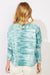Escape by Habitat Hand Dyed Crew Neck Top — Teal Green