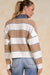 1/4 Zip Camel Sweater