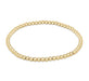 Classic Gold 3MM Bead Bracelet