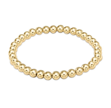 Classic Gold 5MM Bead Bracelet