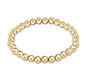 Classic Gold 6MM Bead Bracelet