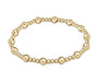 Sincerity 5MM Bead Bracelet - Gold