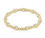 Sincerity 6MM Bead Bracelet - Gold