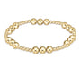 Classic Joy 6MM Bead Bracelet - Gold