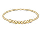 Gold Beaded Bliss 2.5mm Bead Bracelet -