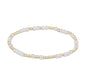 Hope Unwritten 3MM Bead Bracelet - Pearl