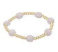 Admire Gold 3MM Bead Bracelet - Moonstone