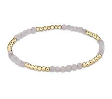 Blissful 2.5mm Bead Bracelet - Moonstone