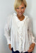 Off White Ruffled Blouse